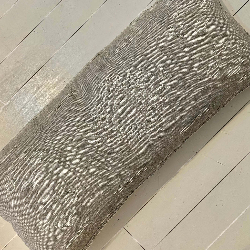 Cactus Silk Cushion (Stone) - Mashi Moosh