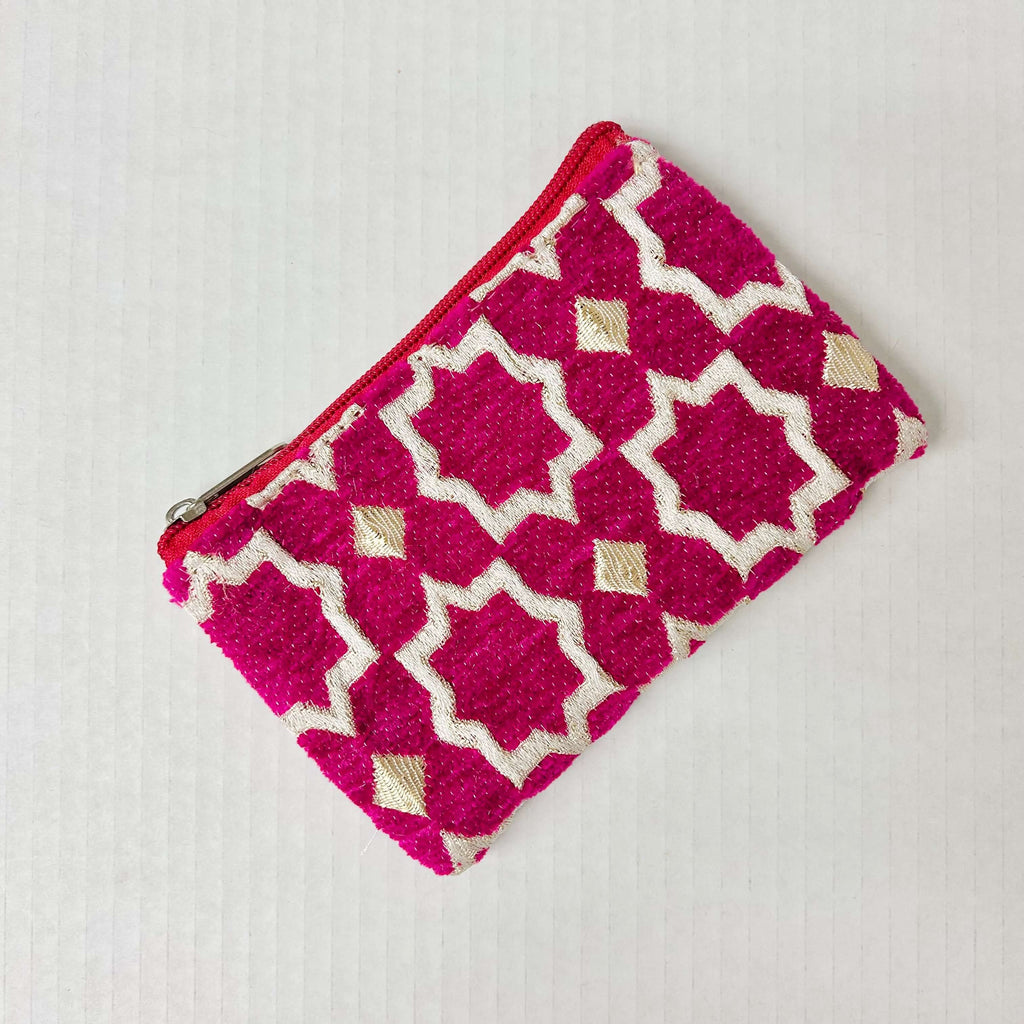 Chenille Coin Purse (6 Colours) - Mashi Moosh