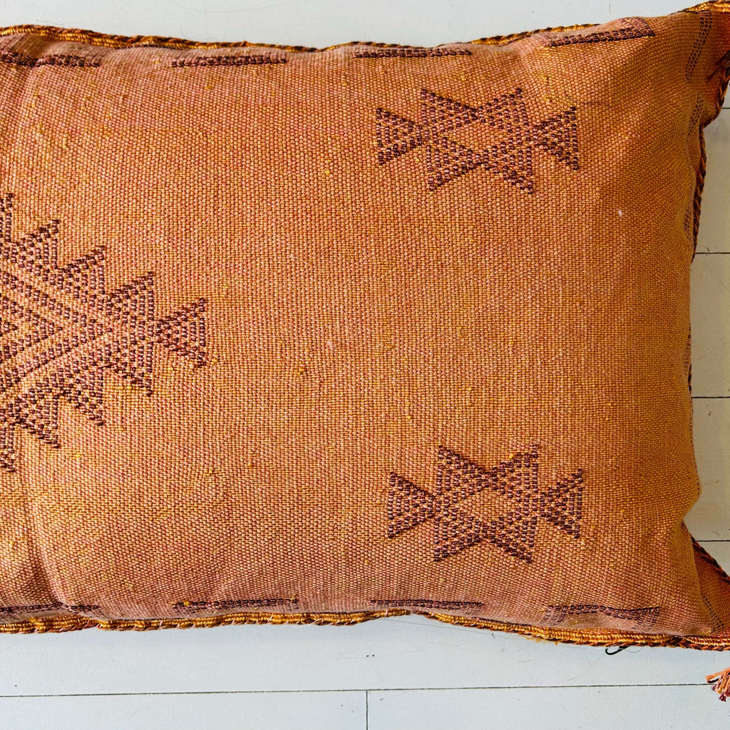 Cactus Silk Cushion (Papaya) - Mashi Moosh