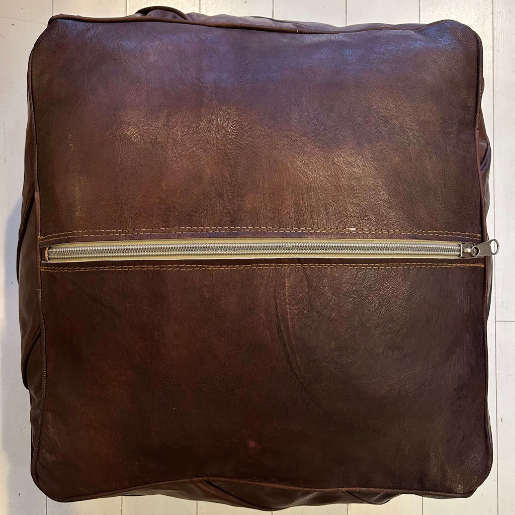 Square Moroccan Pouffe