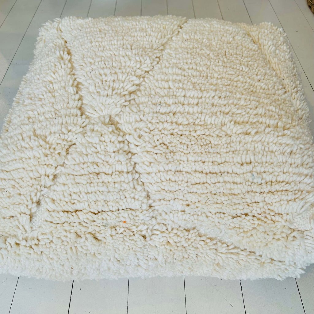 Beni Ourain Floor Cushion/Pouffe (III) - Mashi Moosh
