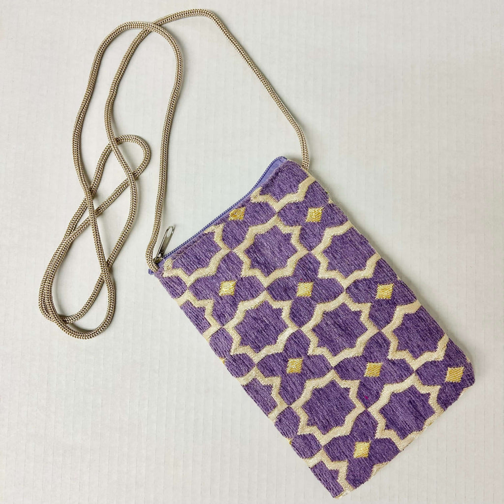 Chenille Phone Purse - (6 Colours) - Mashi Moosh