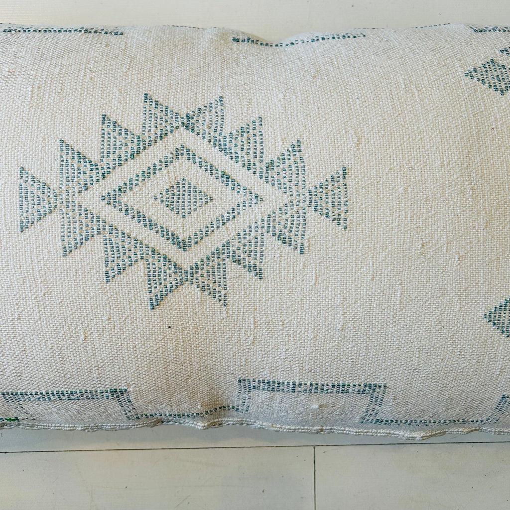 Cactus Silk Cushion (Porcelain) - Mashi Moosh