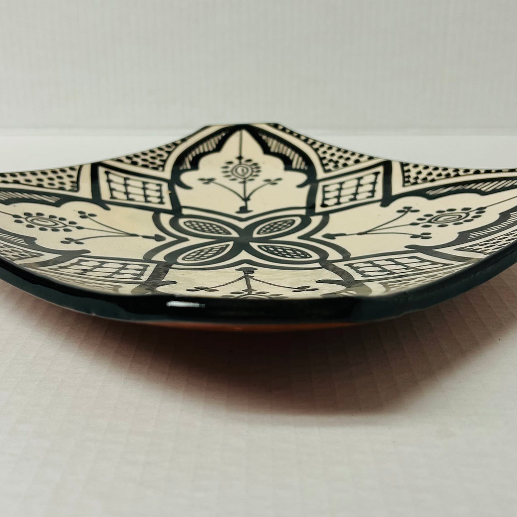 Safi Square Plate Black