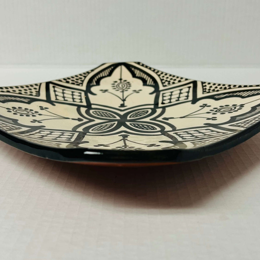 Safi Square Plate Black