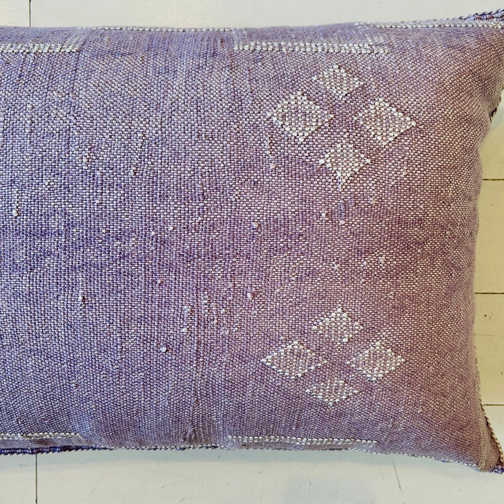 Cactus Silk Cushion (Lilac) - Mashi Moosh