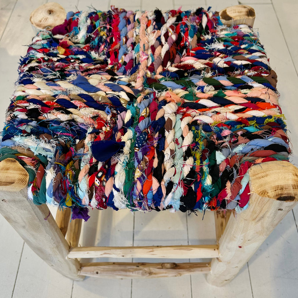 Stool 16” (Boucherouite) #5