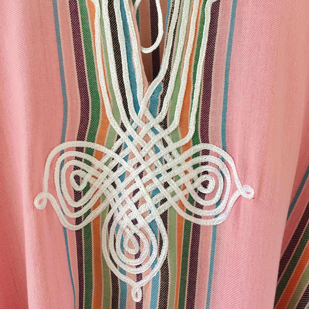 Kaftan - Striped (Pink) - Mashi Moosh