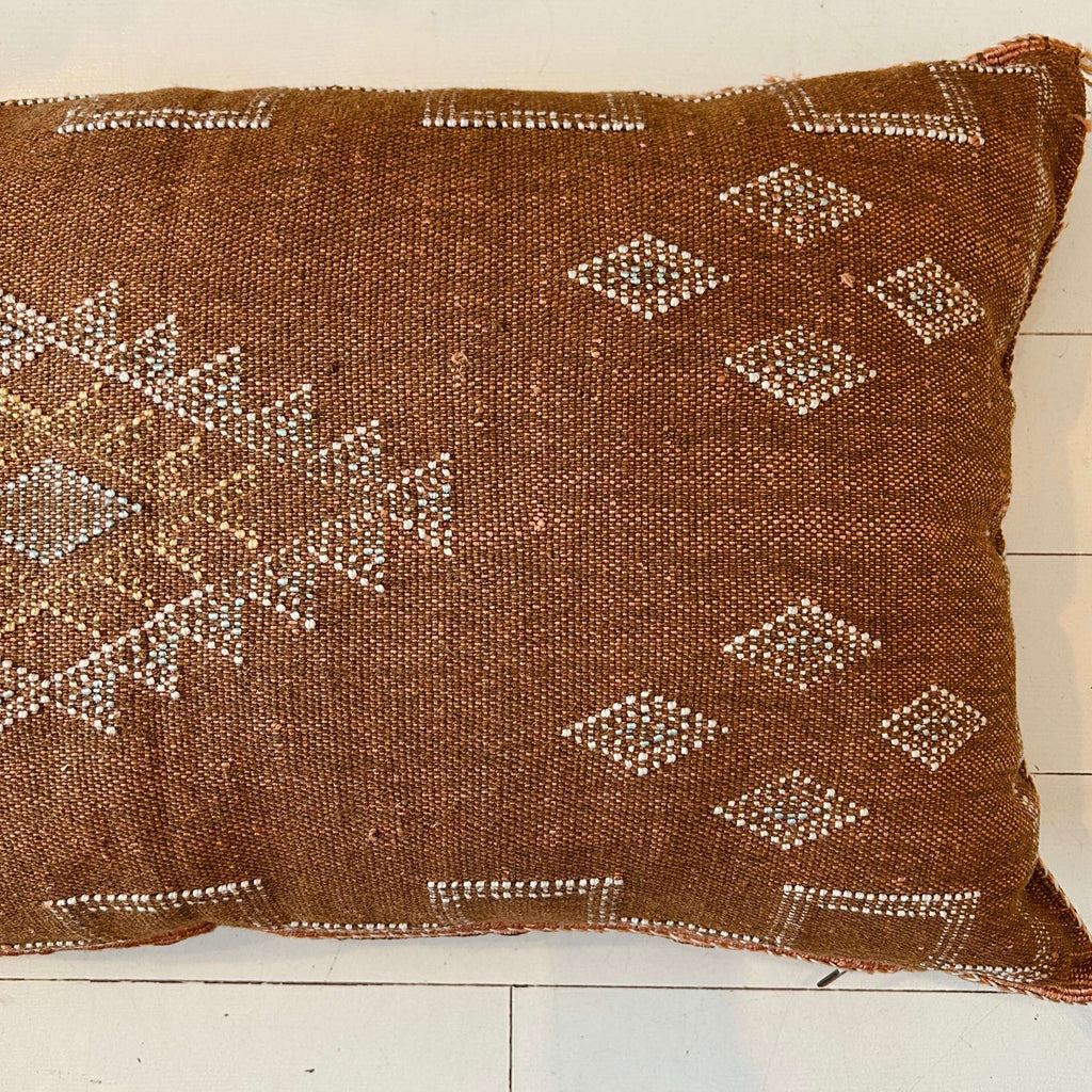 Cactus Silk Cushion (Gingerbread) - Mashi Moosh