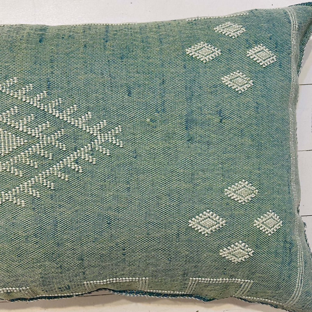 Cactus Silk Cushion (Sea Foam) - Mashi Moosh