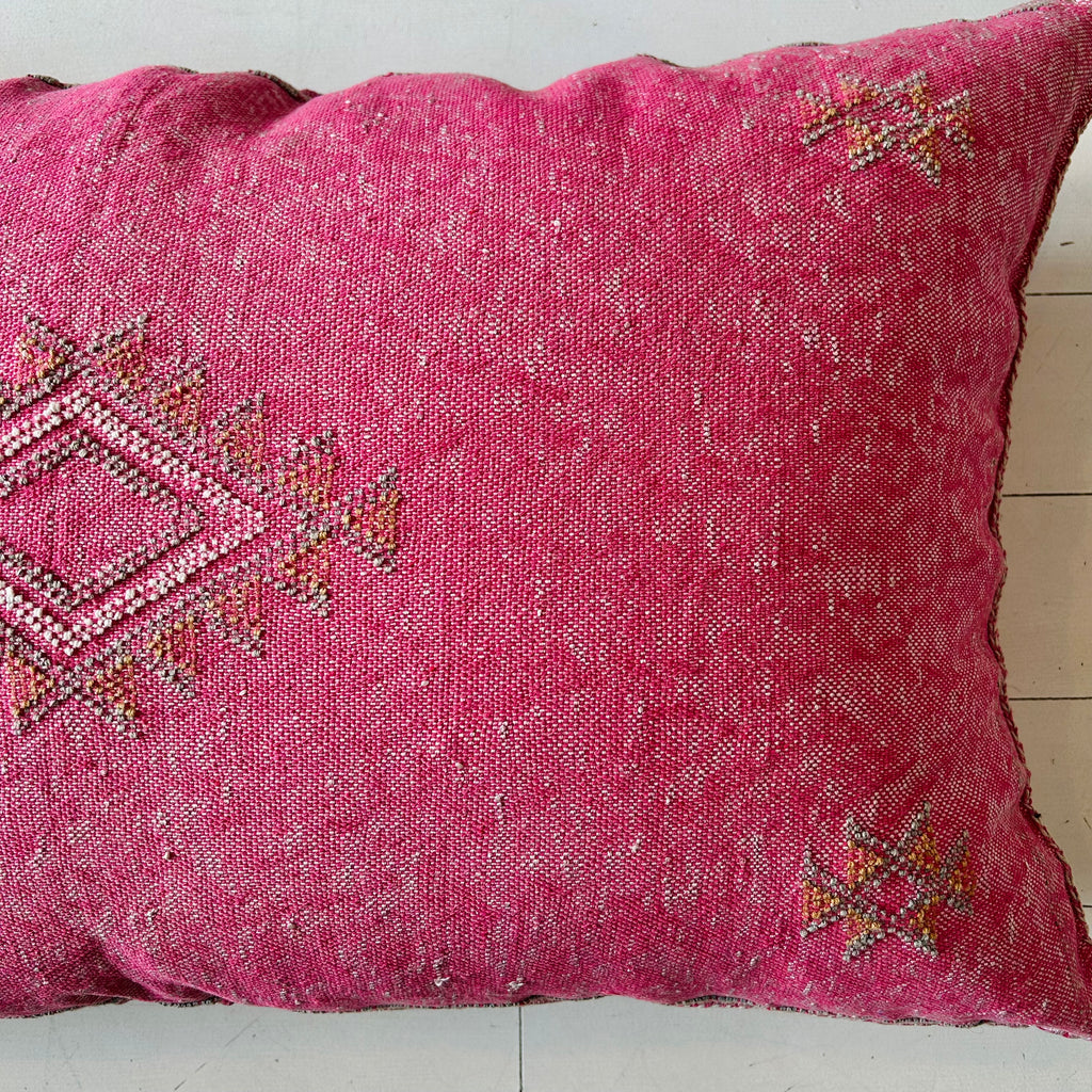 Moroccan Cushion - Cactus Silk