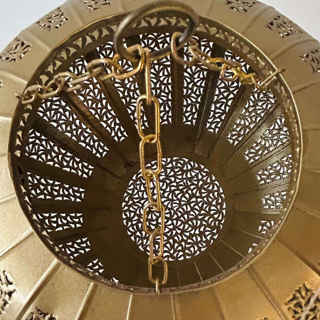 ‘Globe’ Lantern (II) - Gold - Mashi Moosh