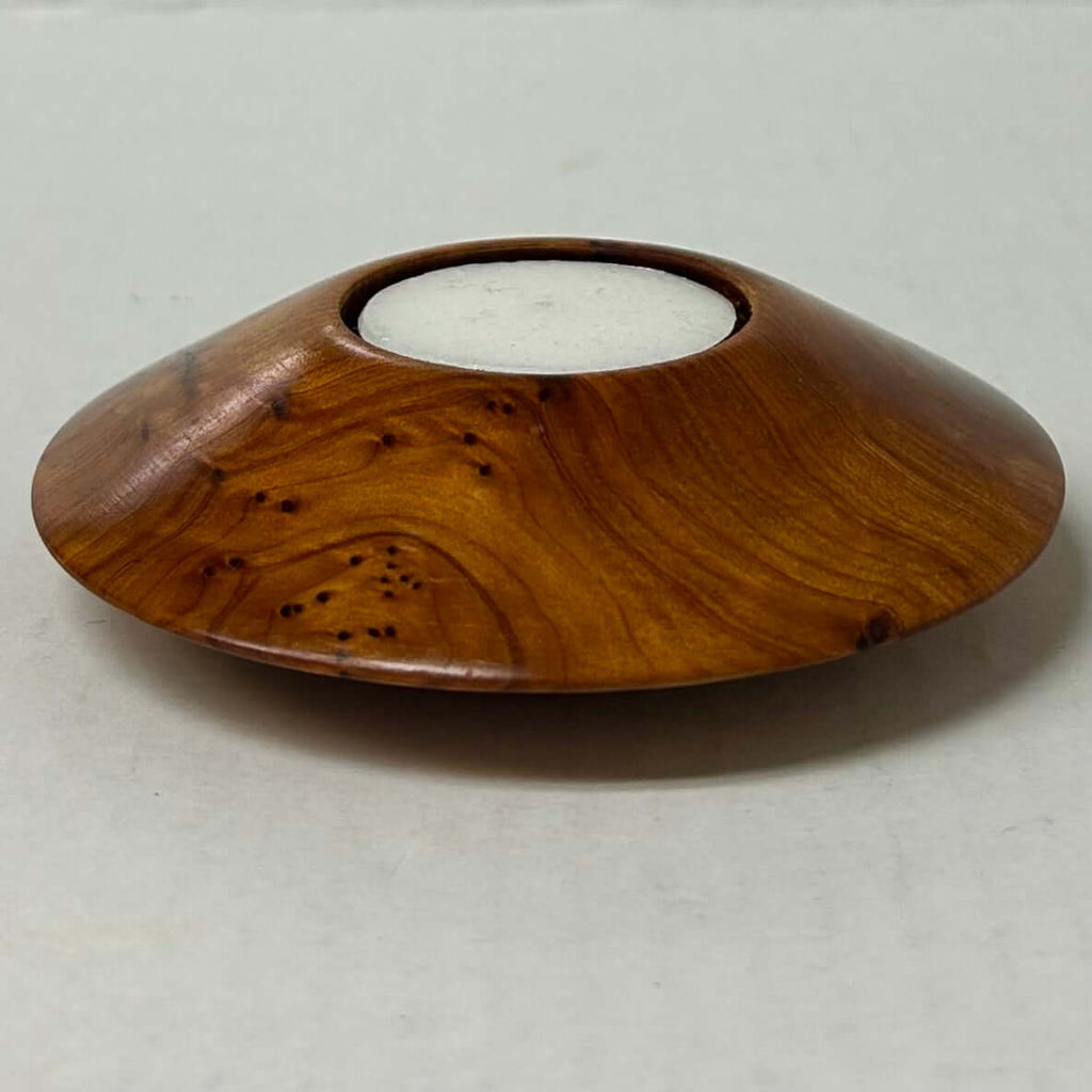 Wood Candle Holders - Mashi Moosh