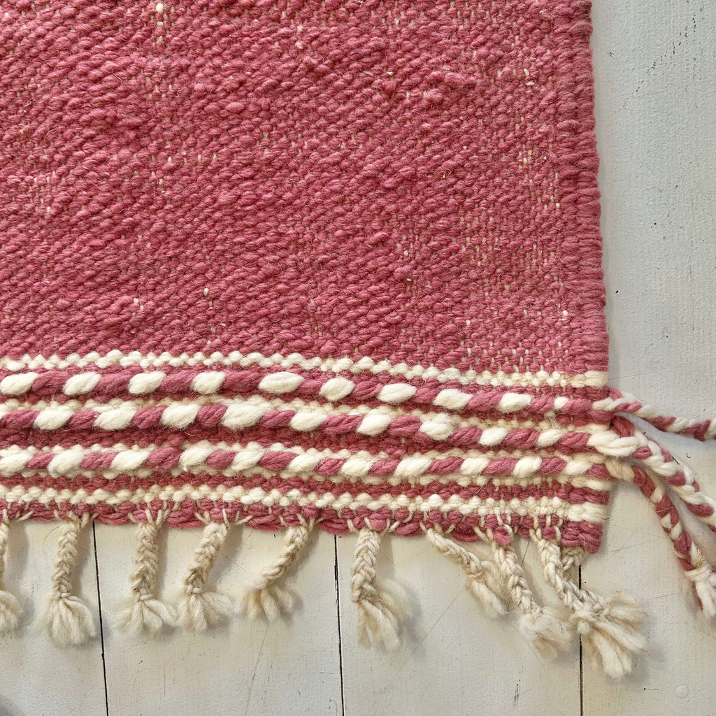 Moroccan Khemisset Kilim - Pink