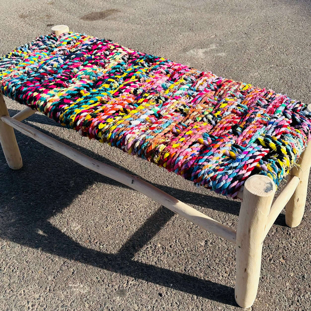 Boucherouite Bench - Mashi Moosh