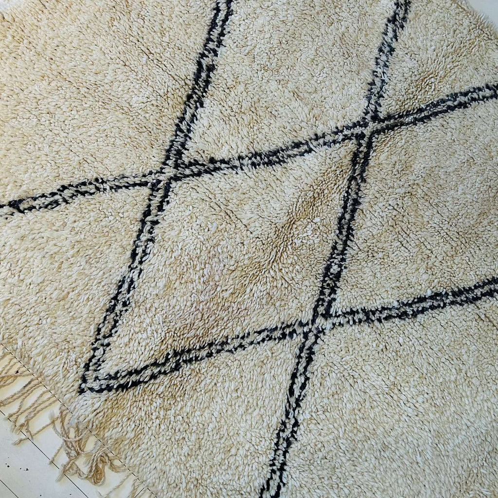 Moroccan Beni Ourain Rug - Mashi Moosh