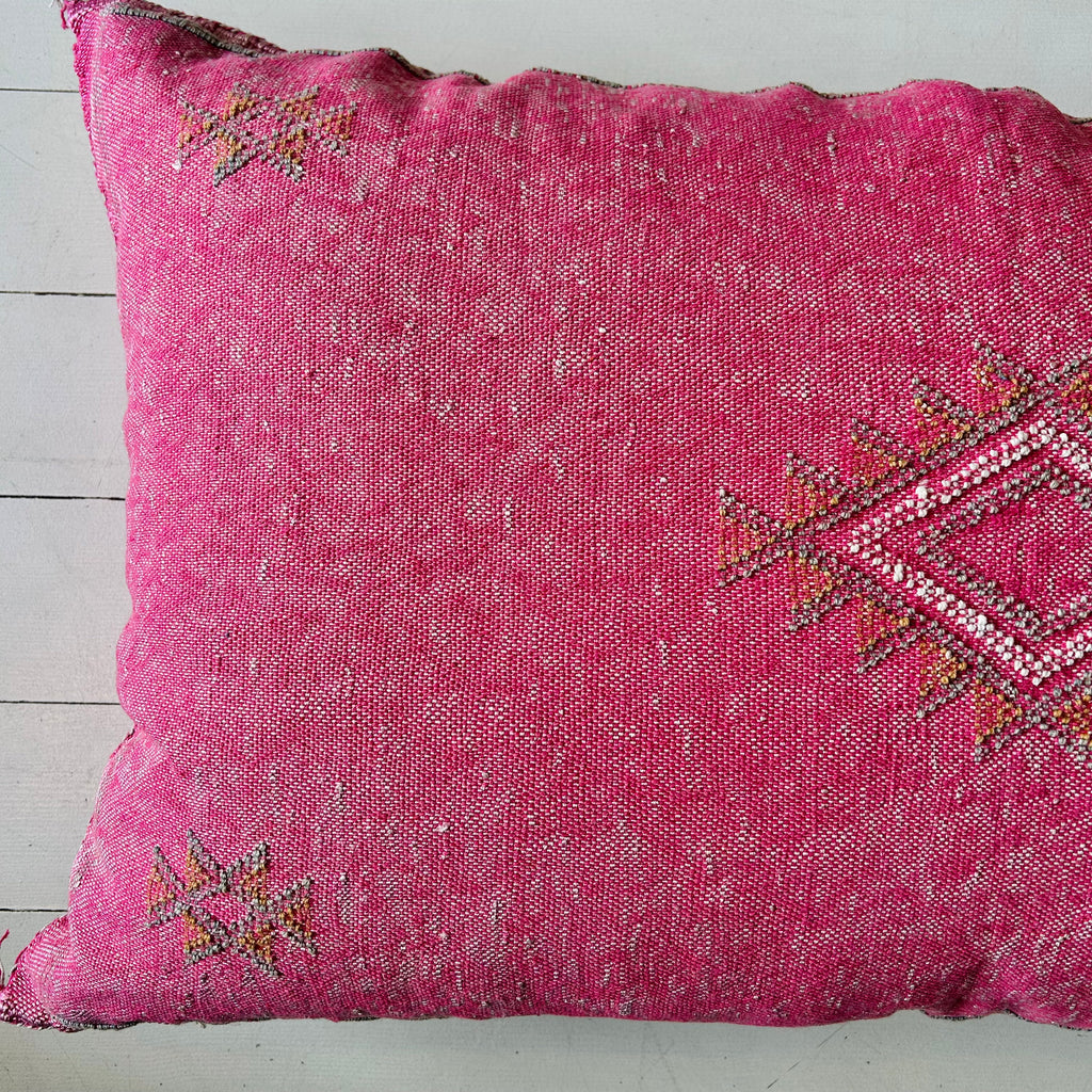 Moroccan Cushion - Cactus Silk