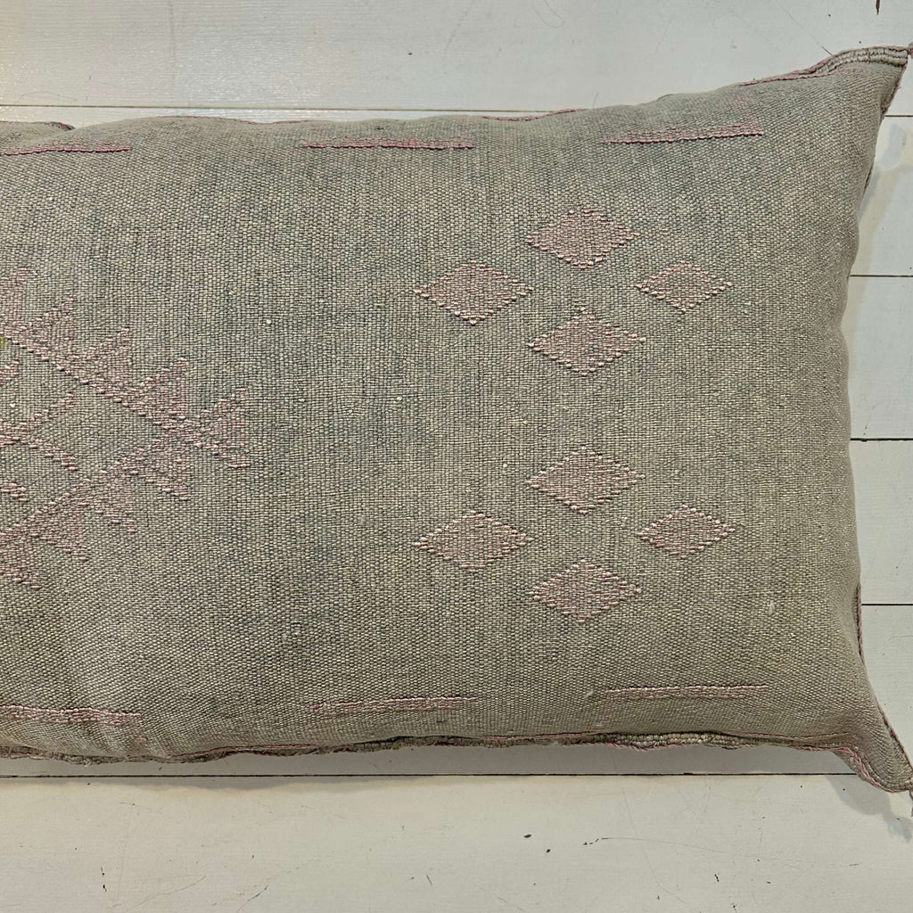Cactus Silk Cushion (Feather Grey) - Mashi Moosh
