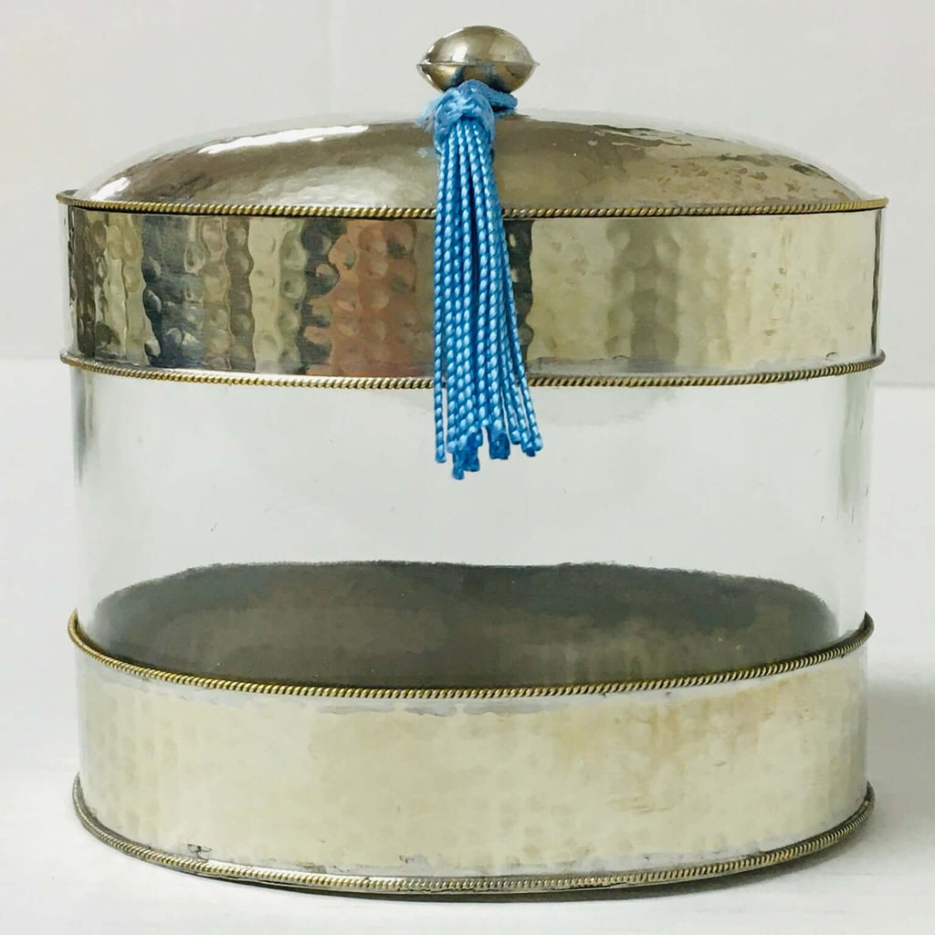 Decorative Tasseled Container -Mashi Moosh