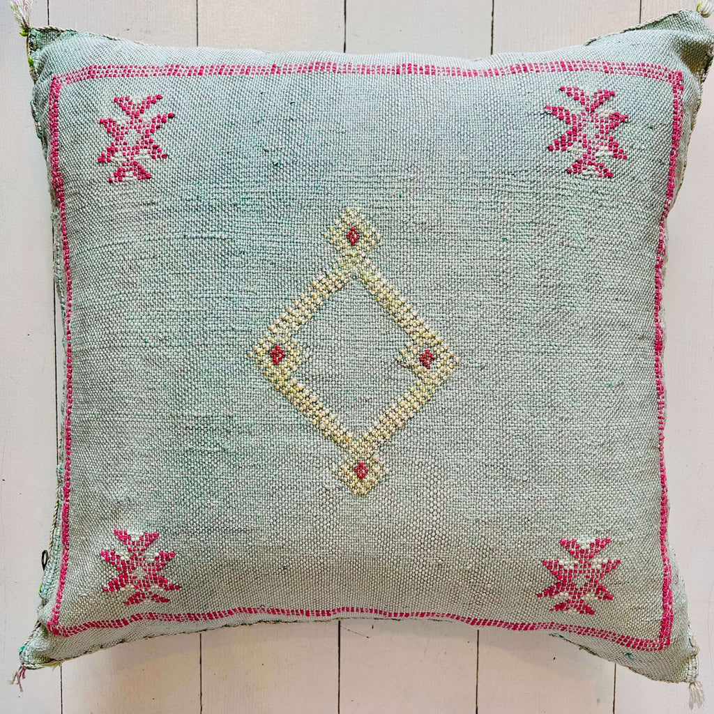 Cactus Silk Cushion (Honeydew) - Mashi Moosh