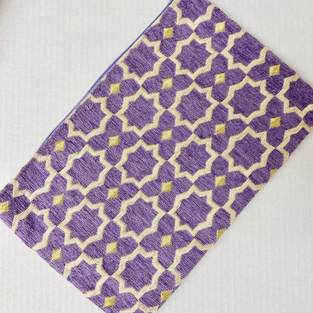 Chenille Clutch - Large (6 Colours) - Mashi Moosh