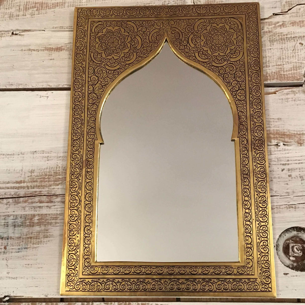Palace Arch - Brass Mirror - Mashi Moosh