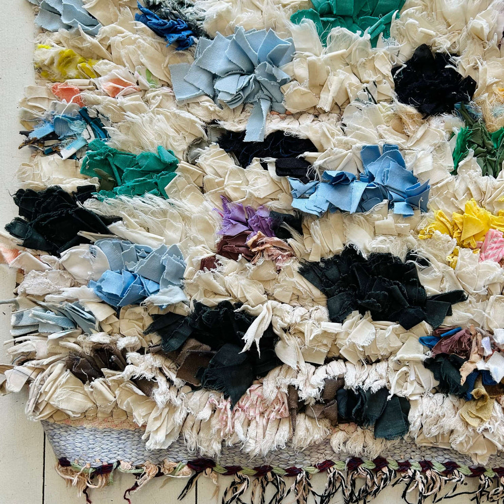 Moroccan Boucherouite Rug - Mashi Moosh