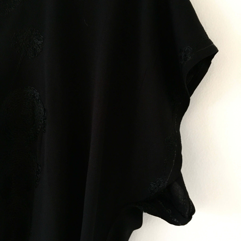 Kaftan - Embroidered Lightweight (Midnight) - Mashi Moosh