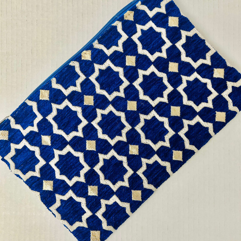 Chenille Clutch - Large (7 Colours) - Mashi Moosh