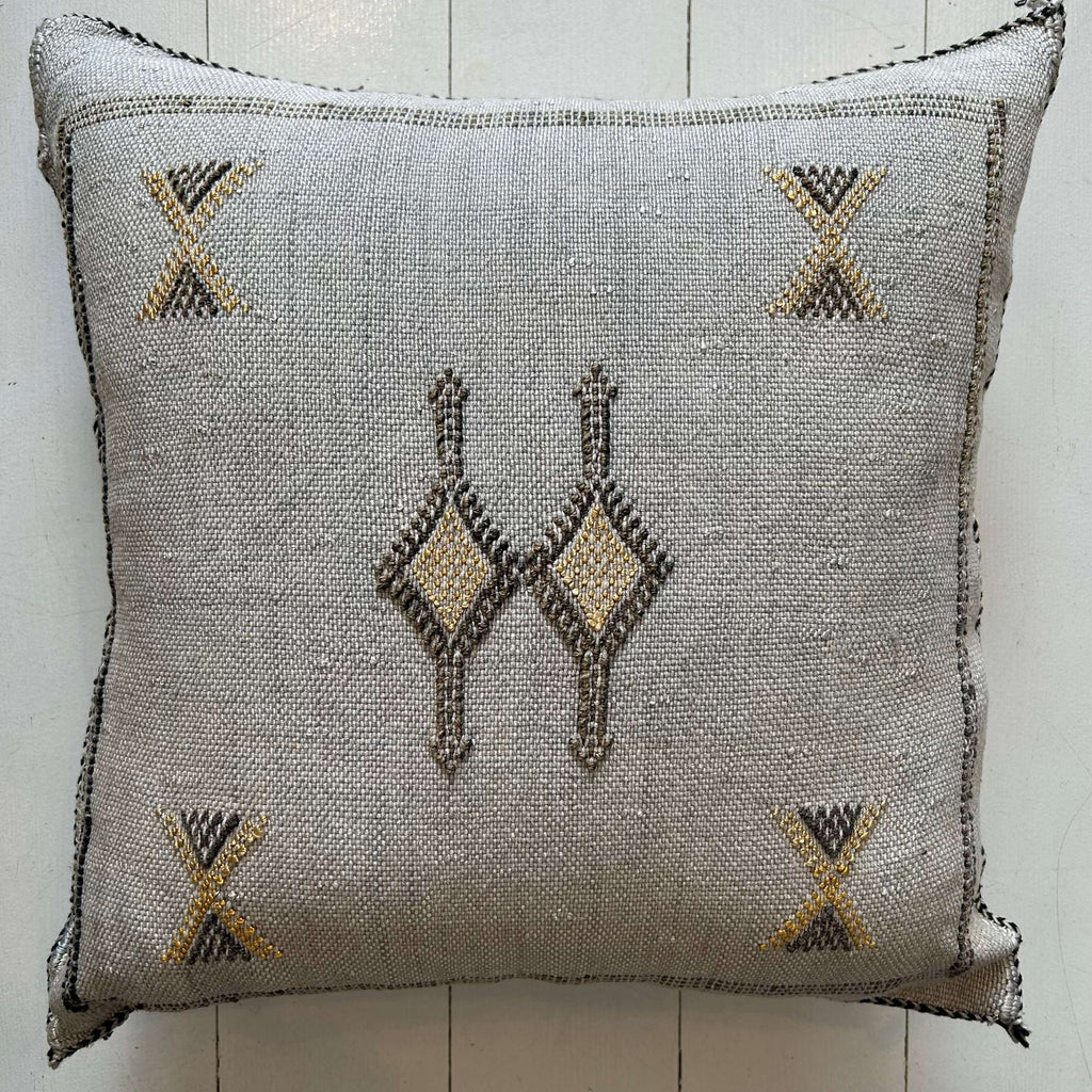 Cactus Silk Cushion (Flint) - Mashi Moosh