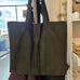 Leather Tote Bag (Olive) - Mashi Moosh