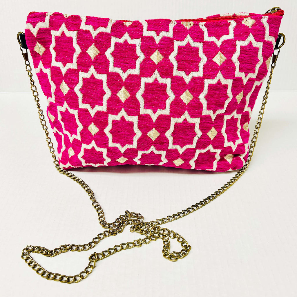 Chenille Chain Purse (6 Colours) - Mashi Moosh