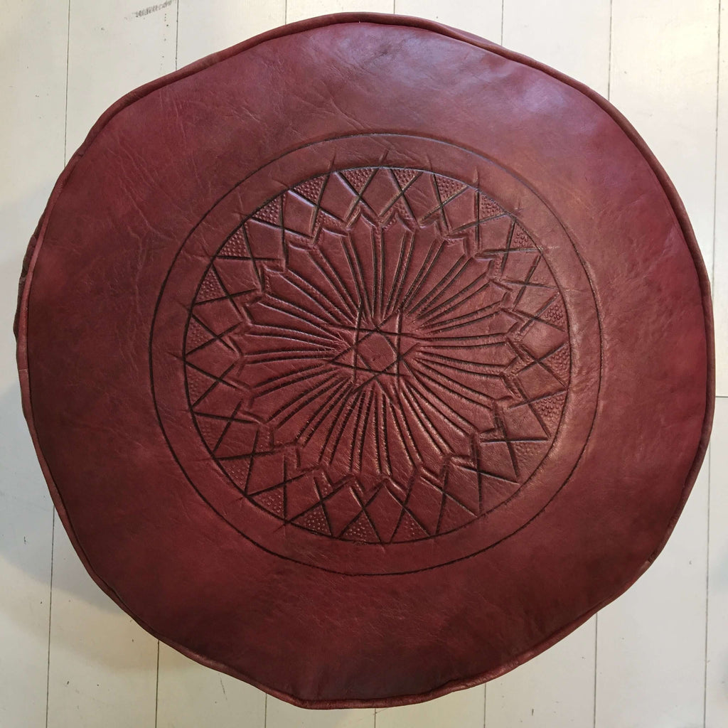 Embossed Pouffe - Mashi Moosh