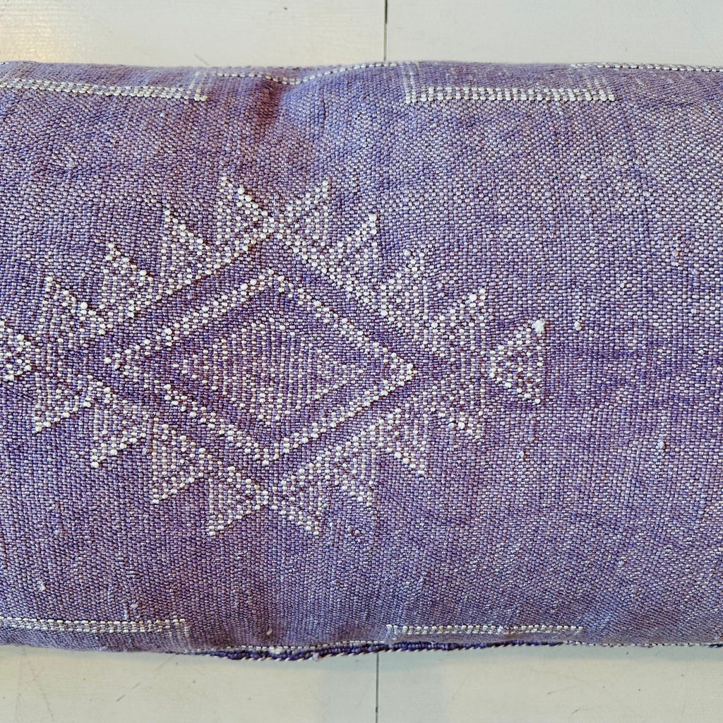 Cactus Silk Cushion (Lilac) - Mashi Moosh