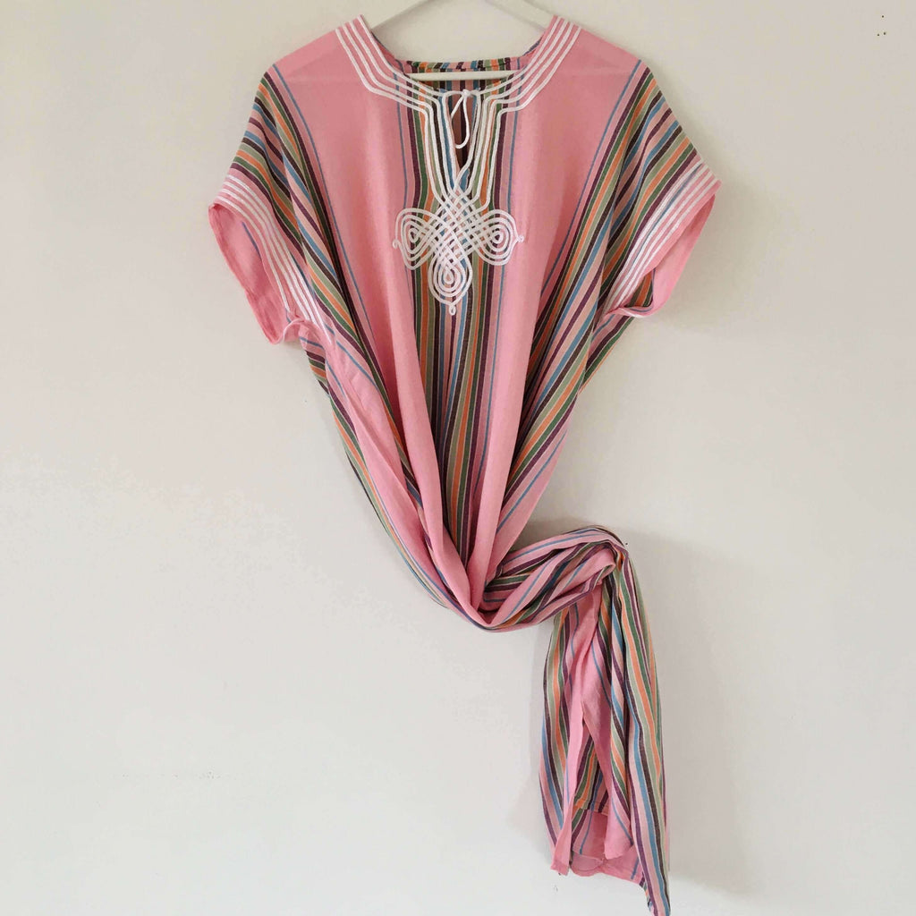 Kaftan - Striped (Pink) - Mashi Moosh