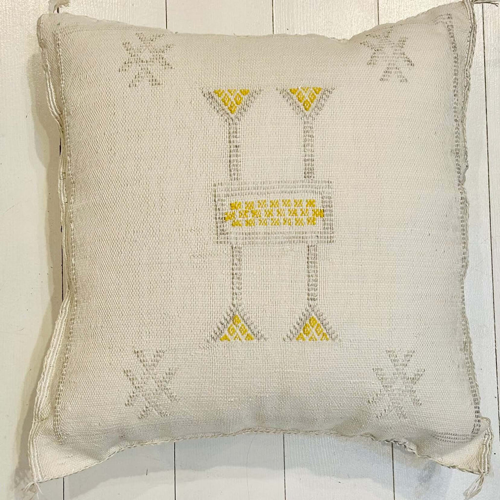 Cactus Silk Cushion (Gardenia) - Mashi Moosh