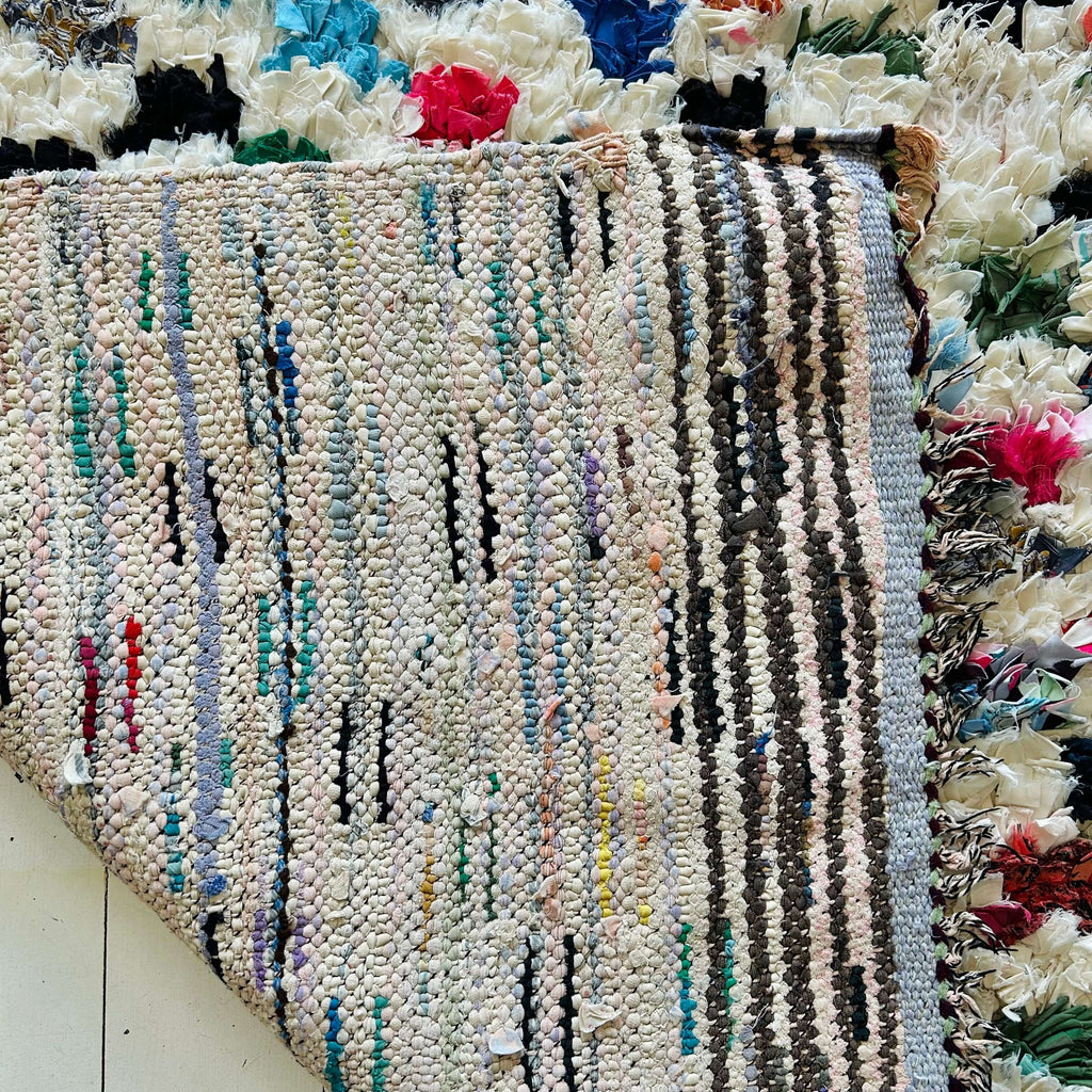 Moroccan Boucherouite Rug - Mashi Moosh