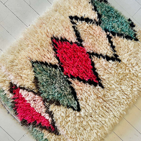 Boucherouite Rug (Basma) - Mashi Moosh