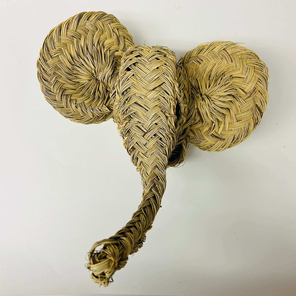 Woven Animal Mask (Elephant) - Mashi Moosh