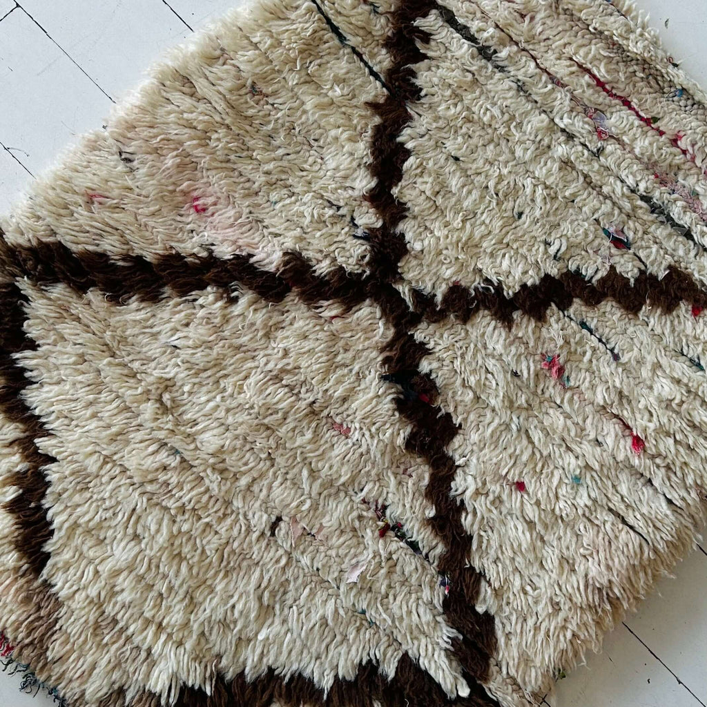 Moroccan Boucherouite Rug - Mashi Moosh