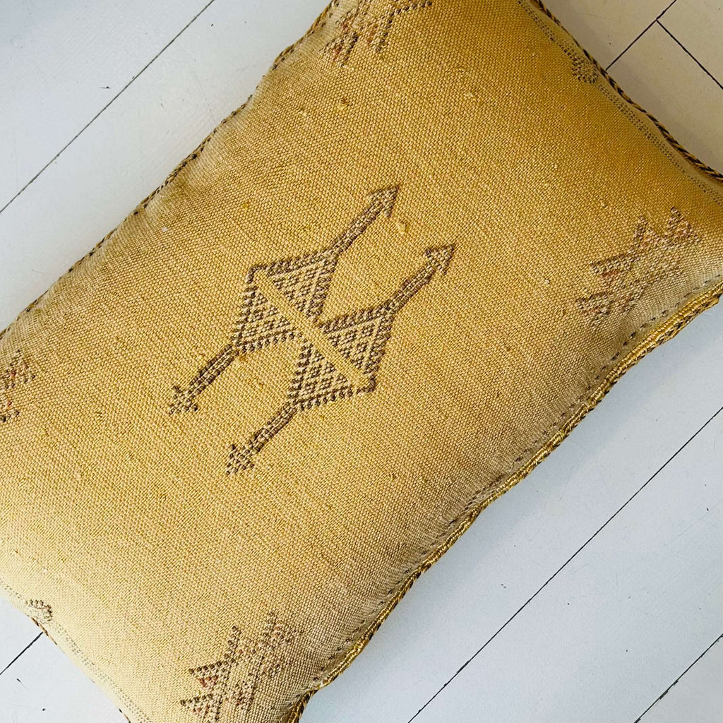 Cactus Silk Cushion (Maize) - Mashi Moosh