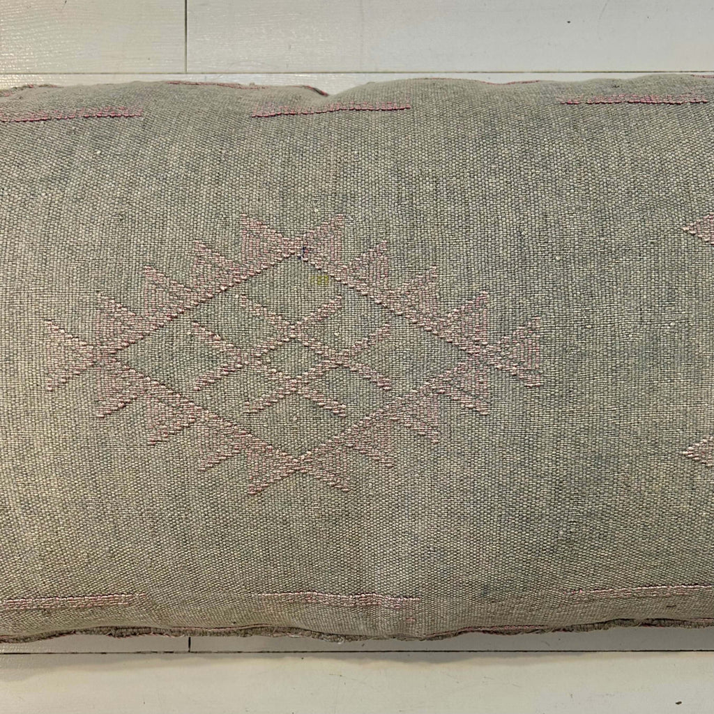Cactus Silk Cushion (Feather Grey) - Mashi Moosh