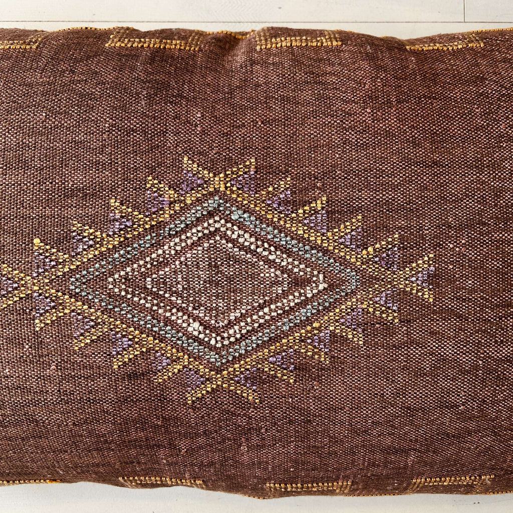 Cactus Silk Cushion (Hazelnut) - Mashi Moosh