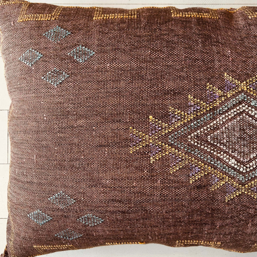 Cactus Silk Cushion (Hazelnut) - Mashi Moosh