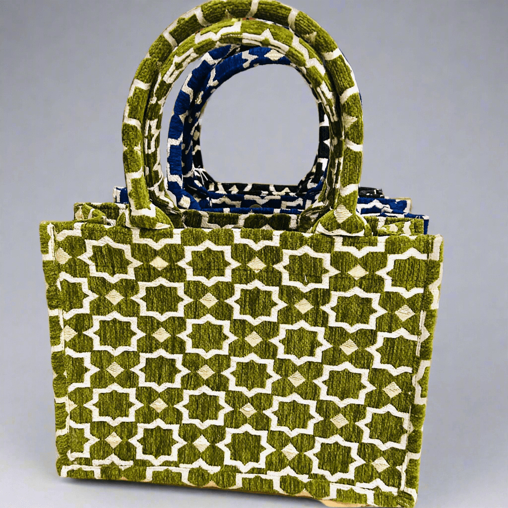 Chenille Box Purse (3 Colours) - Mashi Moosh