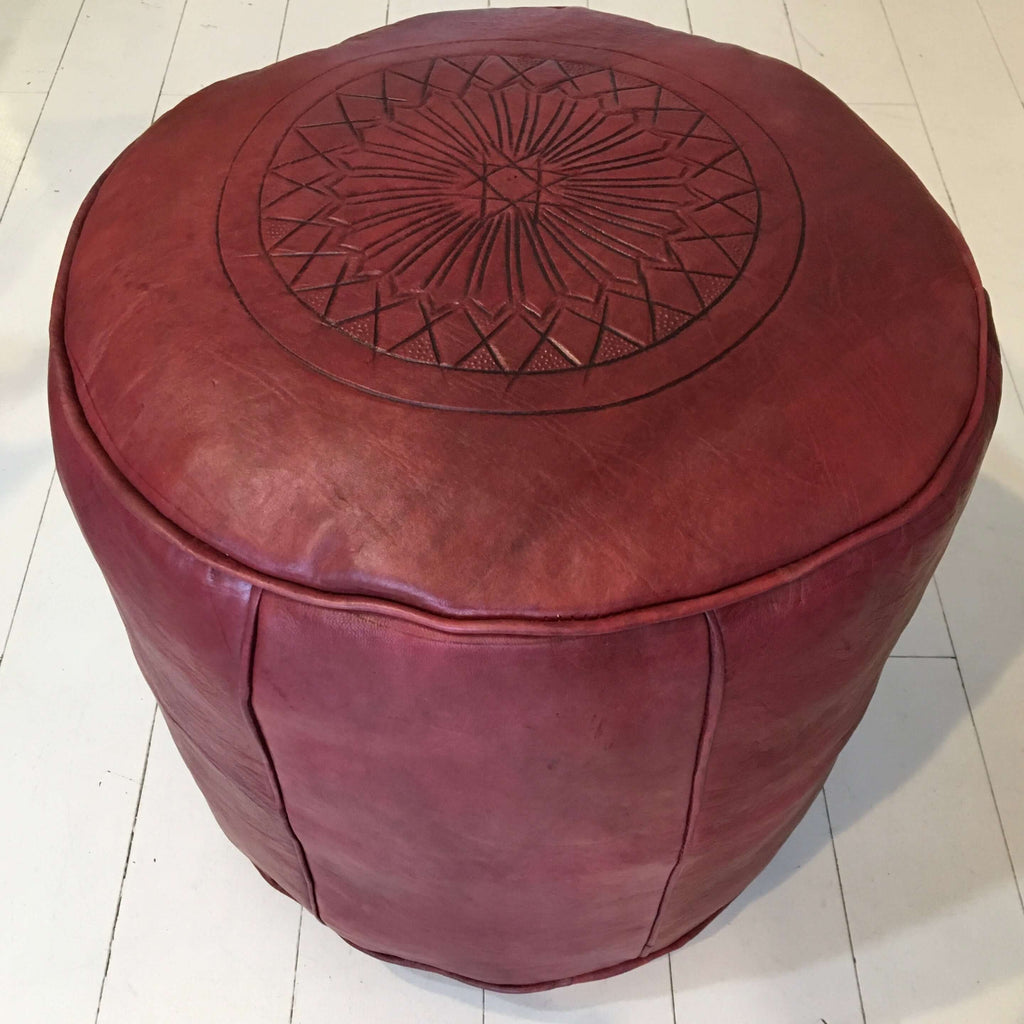 Embossed Pouffe - Mashi Moosh
