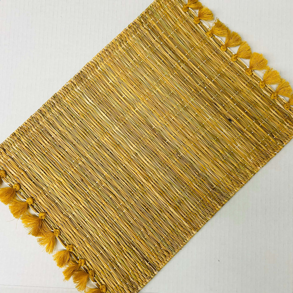 Tassel Placemats - Various Colours (Set of 2) - Mashi Moosh