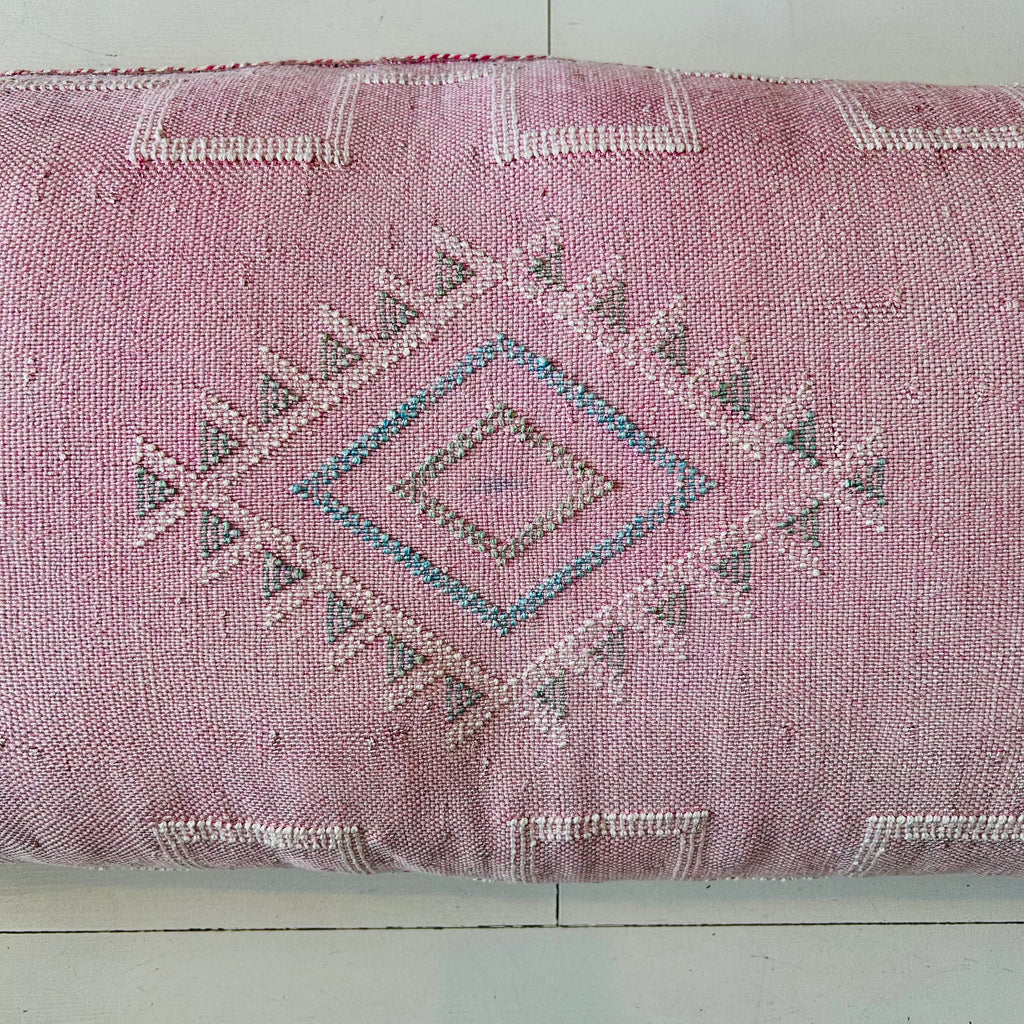 Cactus Silk Cushion (Rosebud)