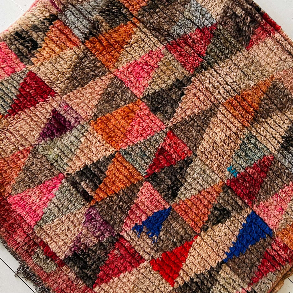 Vintage Moroccan Azilal Rug - Mashi Moosh
