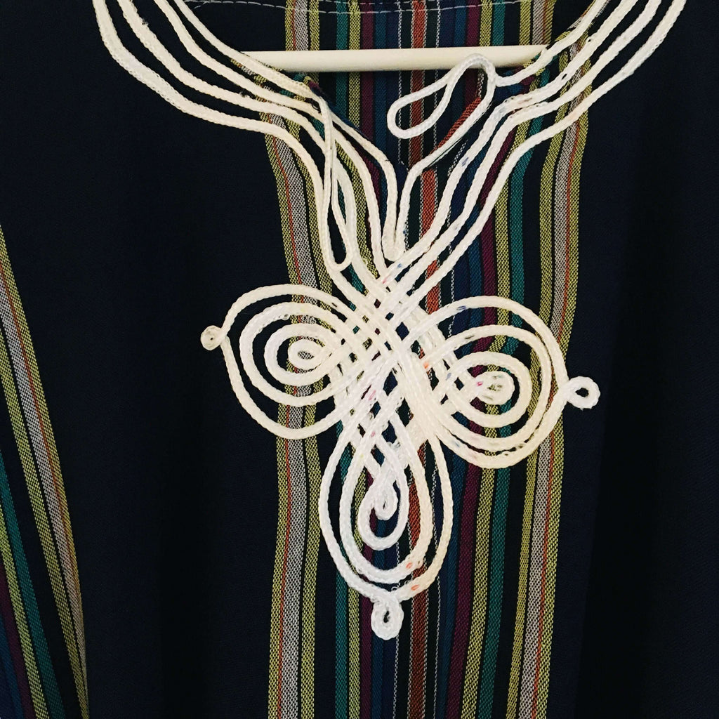 Kaftan - Striped (Midnight) - Mashi Moosh